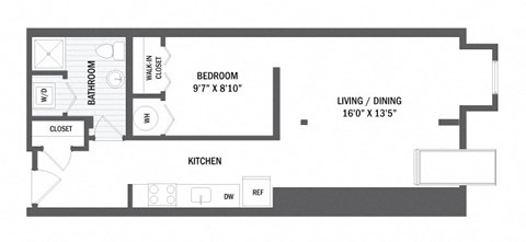 A1L Floor Plan at Windsor Radio Factory, Melrose, MA